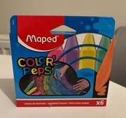 Kreda chodnikowa Maped Colorpeps 6 kolorów