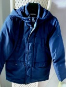 Tommy Hilfiger Parka 152, granatowa kurtka zimowa