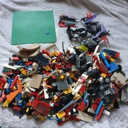 Klocki Lego dużo zestawów płytka Chima