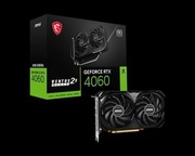 MSI GeForce RTX 4060 VENTUS 2X BLACK 8G OC | Sprawna | 8 GB GDDR6