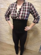 Bluzka w kratę gorset ATMOSPHERE rozmiar S (12/40)