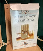 sztucce komplet BOOTS Japan England HEDGE ROSE 80’