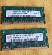 Pamięć RAM - Hynix 2GB DDR2 (2x 1 GB) - do laptopa