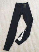 Spodnie getry leginsy sportowe  Nike Power r 34 xs czarne  