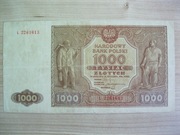 1000 zł L 1946r.rzadka seria