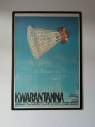 Oryginalny Plakat Filmowy KWARANTANNA 1983 Zygmunt Gornowicz B1 PRL