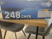 Oryginalny zestaw 4 tonerów Brother TN248 cmyk, model tn248val