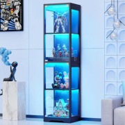 Szklana witryna z trójkolorowym oświetleniem LED