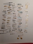 Wskazówki do starych zegarków naręcznych (A) - części zegarmistrzowskie 