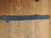 Pasek do zegarka tekstylny retro vintage 