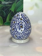 Lampion ceramiczny jajo duże Wielkanoc ceramika Bolesławiec 