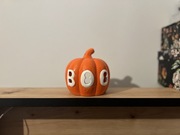 Świecznik halloween dynia 