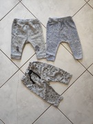 3 pary spodnie spodenki szorty bermudy rybaczki dresy Zara Baby 