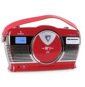 Radio FM CD USB Mp3 Retro AUNA RCD-70 Przenośne 