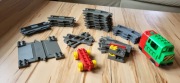 Duplo Lego - Tory i elektryczna lokomotywa