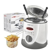 Frytkownica z funkcja fondue Clatronic patelnia do głębokiego tłuszczu 