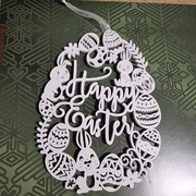 Ozdoba świąteczna jajko zawieszka 20cm