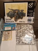 Master Box 3528 German motorcycle WWII + bonus