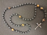 Różaniec z kamieni naturalnych 