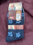 Wełniane skarpety damskie  angora 3 pary 25zł 