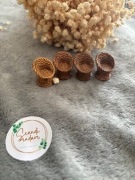 Mini fotele do rękodzieła, dekoracji, domku dla lalek.  