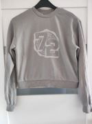 H&M fajna szara sportowa krótsza bluza 