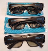 Okulary 3D systemu kinowego Cinema CIty iMax 3 szt