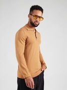 Bluzka 100% merino XL Selected Homme wełniany sweter koszula polo wełna 