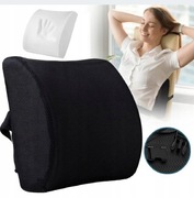 Ergonomiczna Poduszka Lędźwiowa z Pianką Memory Do Auta Biura Domu