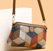 Nowa torebka na ramię, regulowany pasek Wielokolorowa