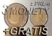 5 ZŁOTYCH 2026 MONETA [nr 144] > SKRĘTKA [+ GRATIS 3 MONETY z PRL-u]