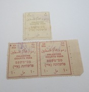 Palestyna 1920 - 5 i 10 Mils - Znak Wodny 