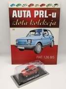 Model FIAT 126 BIS 1:43 DeAgostini Kultowe Złota Kolekcja KAP Nowy!!!