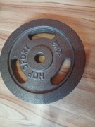 obciążenie żeliwne Hop-Sport 10kg o średnicy 31mm