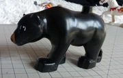Lego duplo figurka duży czarny niedźwiedź