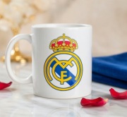 Real Madryt prezent dla kibica piłki nożnej kubek Ceramiczny 