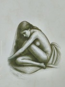 Rysunek grafika artystyczna akt ramka