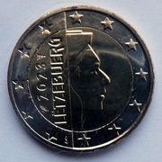 LUKSEMBURG 2023 2 EURO OBIEGOWE  MENNICZE !!!!!!!!!!!!!