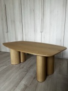 Stolik kawowy i ława dębowa 