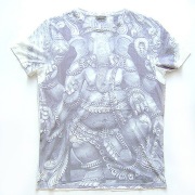 xxl koszulka z nadrukiem, boho koszulka we wzory