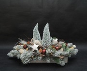 Kompozycja stroik świąteczny Bożenarodzeniowy