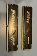Pamięć RAM Kingston Fury Beast DDR4 3600 MHz CL18 32GB (2x16GB)