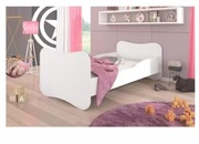 Nowe Łóżko Dziecięce Gonzalo Biały 140 + materac + stelaż