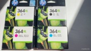 Zestaw oryginalnych tuszy HP 364 xl cmyk