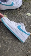Buty Nike Air force 1 Biało Niebieskie 43