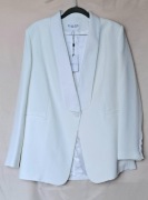 Claudie Pierlot Marynarka Ecru 40/L Nowa Smokingowa Ślub Wesele