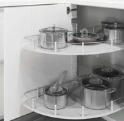 IKEA UTRUSTA Wysuwane mocowanie narożna 128 cm Kosz szafka kuchenna