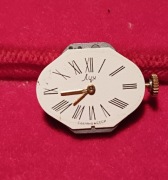 ŁUCZ, mechanizm damskiego radzieckiego zegarka.