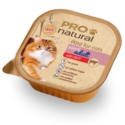 Pro Natural Pasztet dla kotów z wołowiną 10x100g