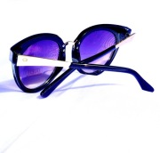 Okulary damskie przeciwsłoneczne GUESS GF0309 01C sunglasses czarne   